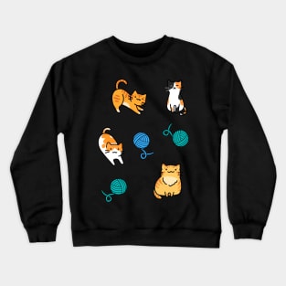 Orange you purr-fect?! Crewneck Sweatshirt